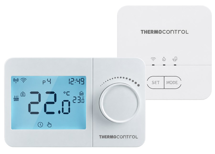 THERMOCONTROL priestorový termostat, s prijímačom, bezdrôtový, Wi-Fi (sada)