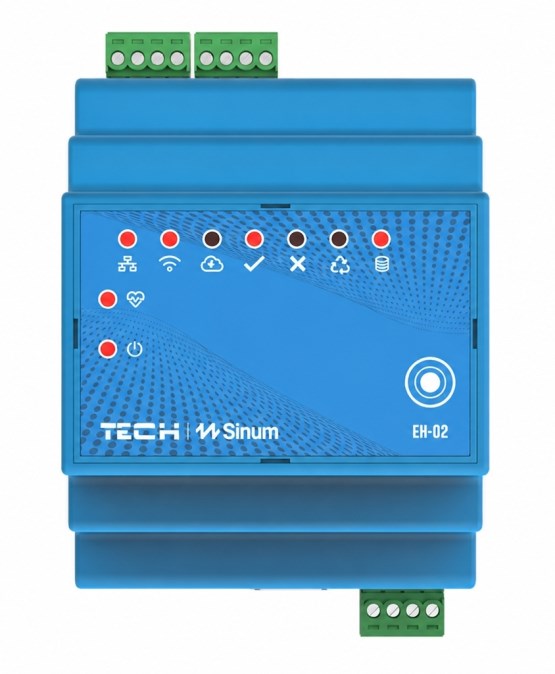 TECH CONTROLLERS SINUM EH-02 24V ústredňa, na DIN lištu