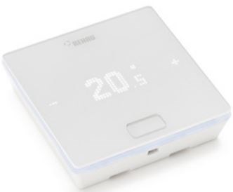 REHAU NEA SMART 2.0 priestorový termostat, zbernica s teplotným čidlom a čidlom vlhkosti, biela