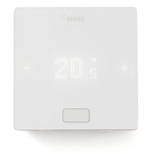 REHAU NEA SMART 2.0 priestorový termostat, so snímačom teploty a vlhkosti, bezdrôtový, biela