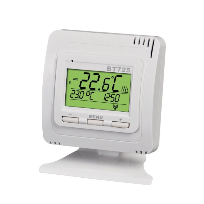ELEKTROBOCK BT725 priestorový termostat, s prijímačom do zásuvky, bezdrôtový, Wi-Fi