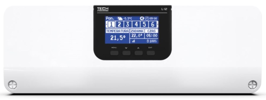 TECH CONTROLLERS EU-ML-12 rozširujúci modul pre EU-L-12, 8 zón, biela
