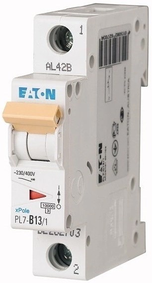 EATON PL7-B13/1 istič 10kA, 13A, B, jednopólový