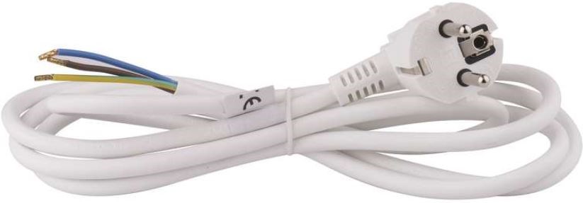 EMOS FLEXO šnúra 3m, PVC, biela