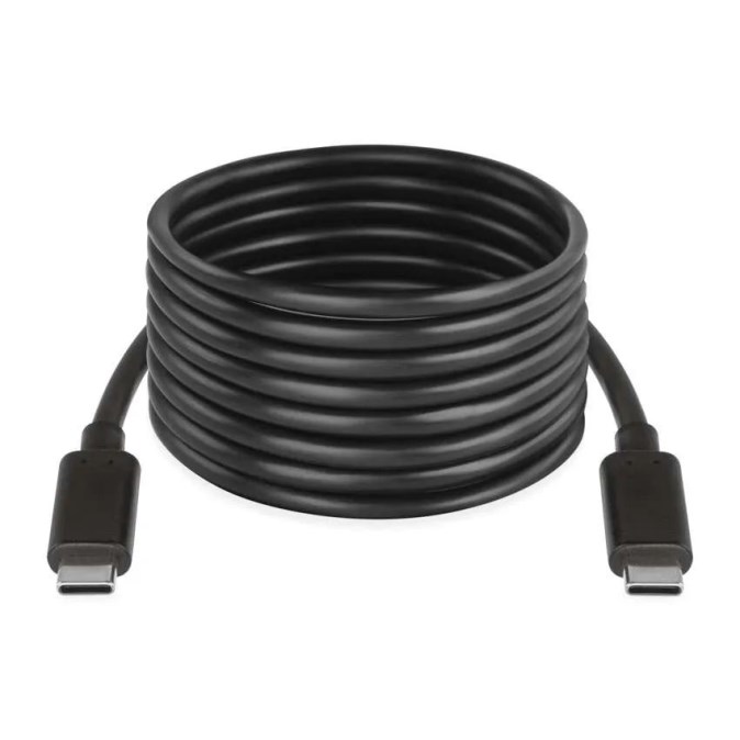 EMOS nabíjací a dátový kábel 2 m, USB-C/USB-C