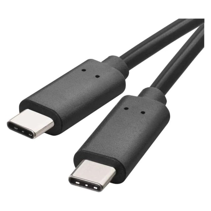 EMOS nabíjací a dátový kábel 2 m, USB-C/USB-C