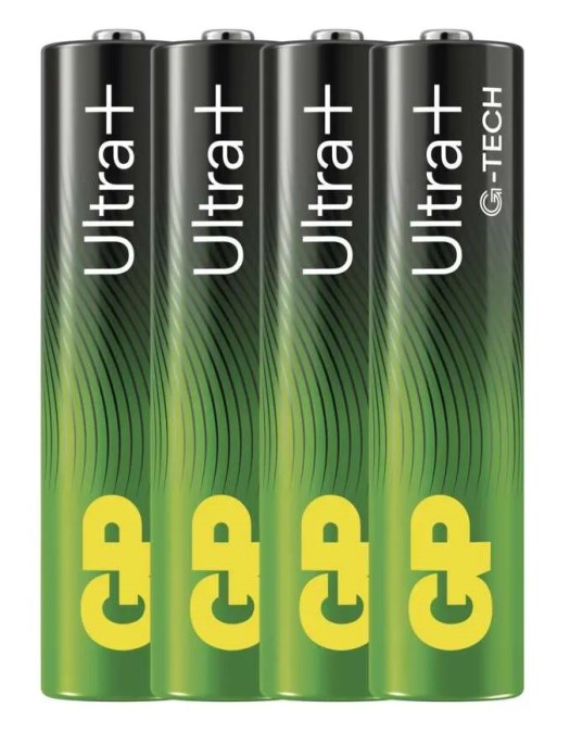 EMOS GP ULTRA PLUS LR03 AAA batéria 1,5V alkalická, 4 ks v blistri (sada 4 ks)