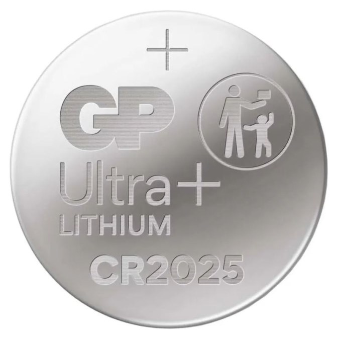 EMOS GP ULTRA PLUS CR2025 batéria 3V, gombíková, lítiová, 2 ks (sada 2 ks)