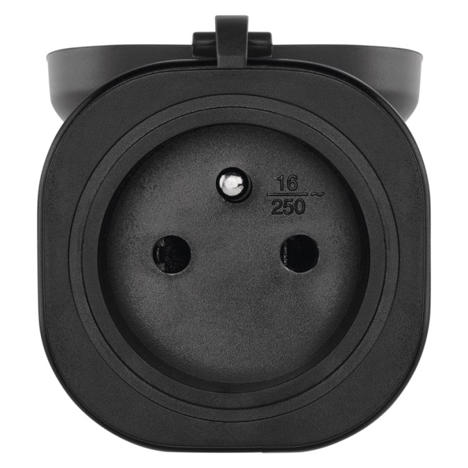 EMOS GOSMART ZIGBEE zásuvka 230V, 16A, s časovačom, čierna