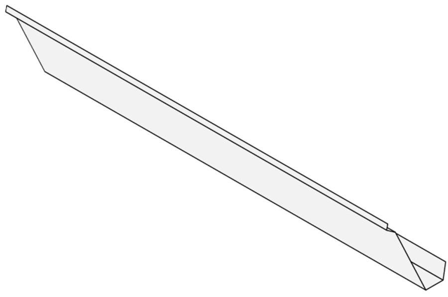 TRIC DUO 10 ° zadný plech 2150mm