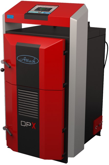 ATTACK 30 DPX PROFI kotol na drevo 30 kW, splyňovací