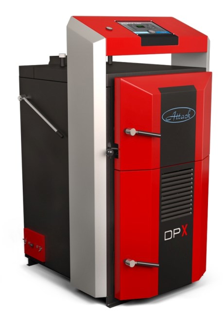 ATTACK 30 DPX PROFI kotol na drevo 30 kW, splyňovací
