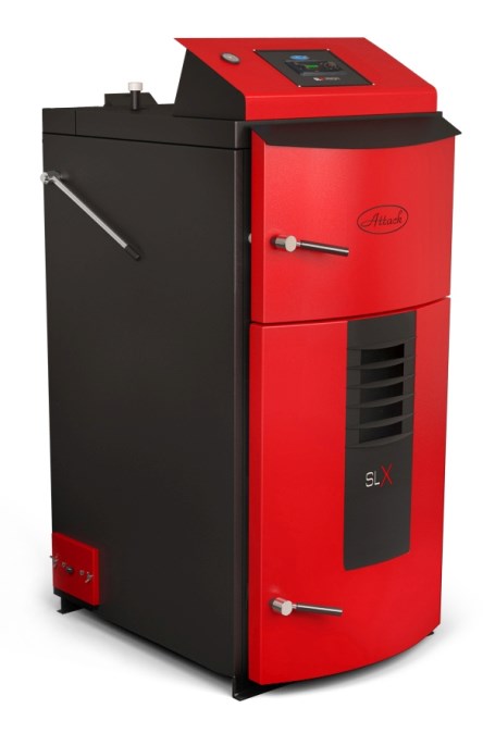 ATTACK 50 SLX PROFI kotol na drevo 50 kW, splyňovací