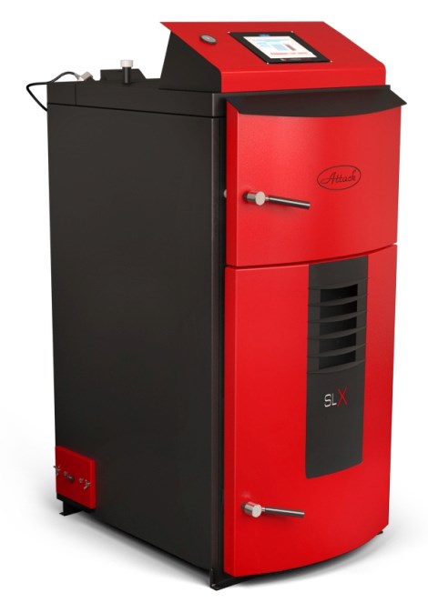 ATTACK 55 SLX LAMBDA TOUCH kotol na drevo 55 kW, splyňovací