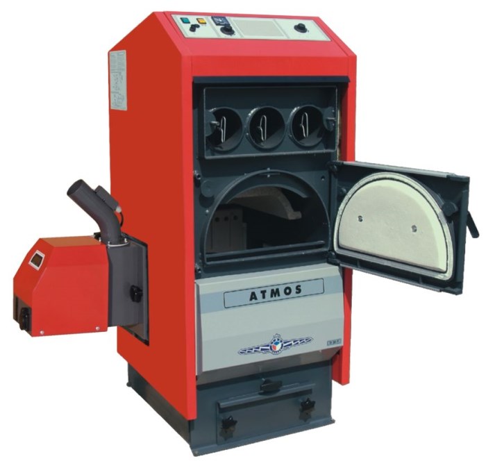 ATMOS D30P kotol na pelety 29,8 kW, splyňovací