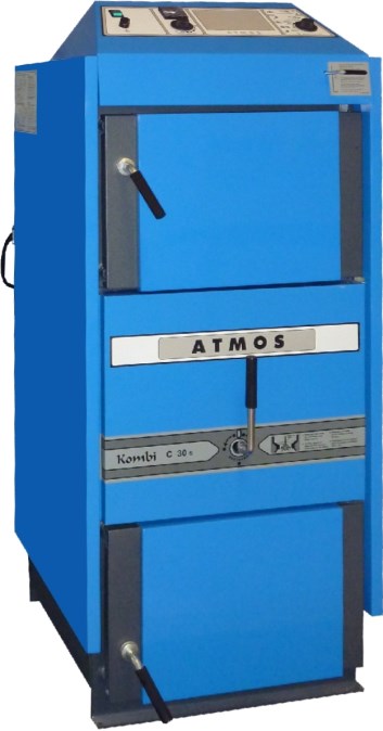 ATMOS C 25 ST KOMBI kotol na uhlie 25 kW, splyňovací, pravý