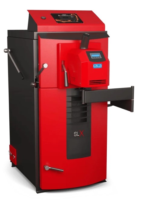 ATTACK 25 SLX COMBI PELLET kotol na drevo/pelety 25 kW, splyňovací