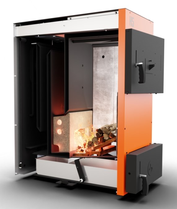 OPOP H521 kotol na drevo 21 kW, splyňovací