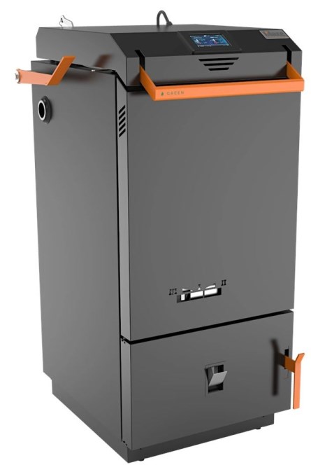 BLAZE HARMONY BLAZE GREEN 10 kotol na drevo 10 kW, splyňovací
