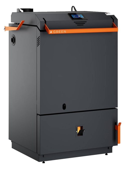 BLAZE HARMONY BLAZE GREEN 26 kotol na drevo 26 kW, splyňovací