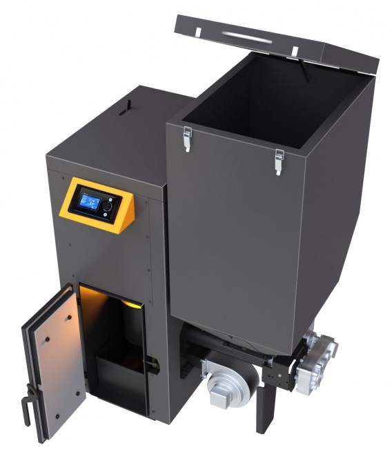 BENEKOV B16 PREMIUM kotol na uhlie 15 kW, automatický, pravý + zásobník 180l + regulácia Cimatix P