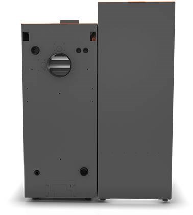 OPOP BIOPEL MINI KOMPAKT SET 15/V12 kotol na pelety 15 kW, automatický + násypka 225kg