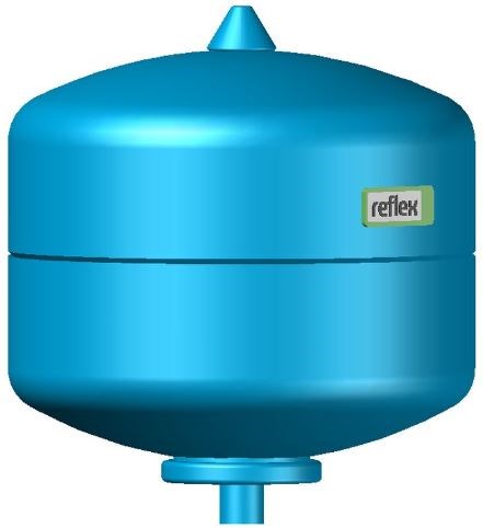 REFLEX REFIX DE 12/10 expanzná nádoba 12l, 10bar, modrá