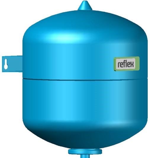 REFLEX REFIX DE 33/10 expanzná nádoba 33l, 10bar, modrá