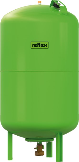REFLEX REFIX DT 100/16 expanzná nádoba 100l, 16bar, Flowjet Rp 5/4", zelená