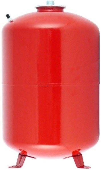 REGULUS AQUAFILL HS035 expanzná nádoba 35l pre vykurovacie systémy, na nohách, s výmenným vakom, červená