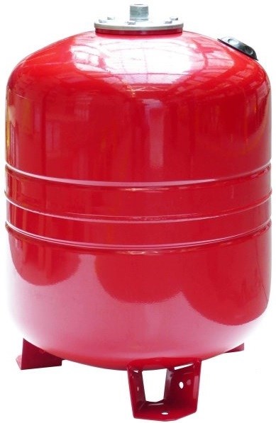 REGULUS AQUAFILL HS080 expanzná nádoba 80l pre vykurovacie systémy, na nohách, s výmenným vakom, červená