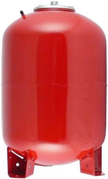 REGULUS AQUAFILL SL050 expanzná nádoba 50l pre solárne systémy, na nohách, s výmenným vakom, červená
