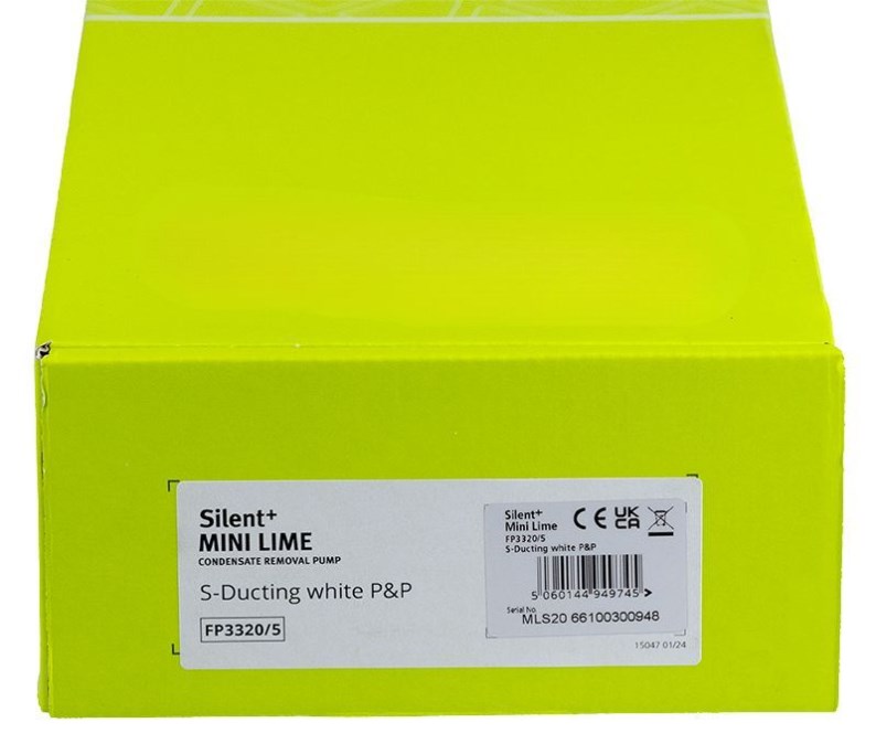 ASPEN PUMPS SILENT+ MINI LIME BBJ čerpadlo kondenzátu 40 l/h, Hmax, 15 m