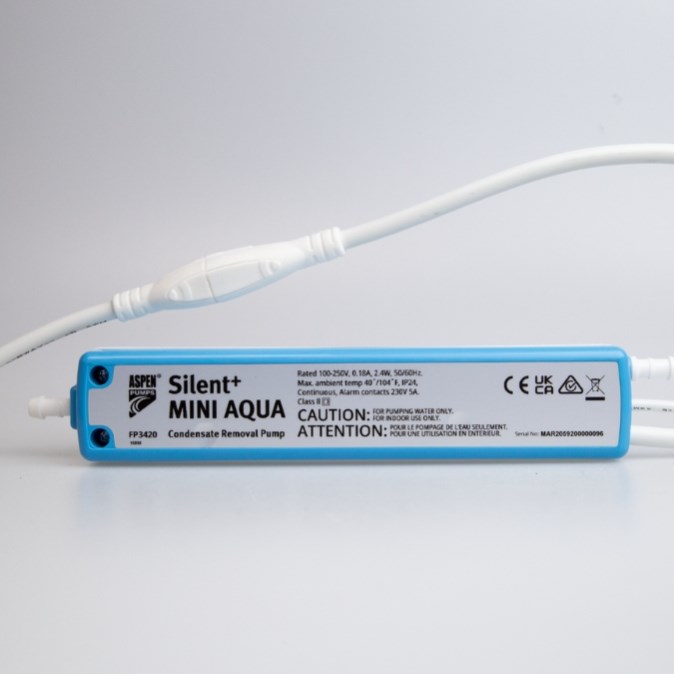 ASPEN PUMPS SILENT+MINI AQUA čerpadlo kondenzátu 35 l/h, Hmax 10 m