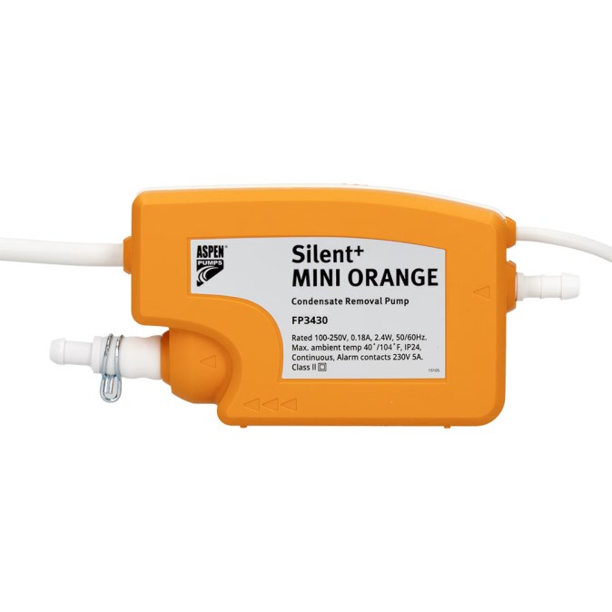 ASPEN PUMPS SILENT+MINI ORANGE čerpadlo kondenzátu 35 l/h, Hmax 10 m