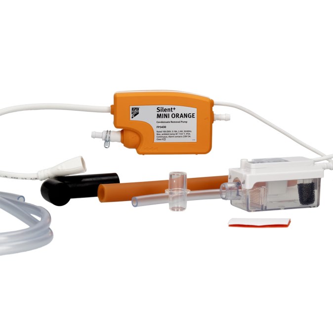 ASPEN PUMPS SILENT+MINI ORANGE čerpadlo kondenzátu 35 l/h, Hmax 10 m