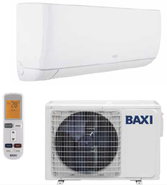 BAXI ASTRA 50 MONO SPLIT R32 vonkajšia a vnútorná jednotka klimatizácie 5,3 kW