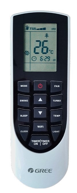 GREE PULAR vnútorná nástenná jednotka klimatizácie 3,2 kW, wifi