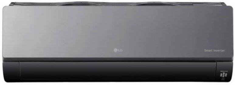 LG ARTCOOL MIRROR vnútorná nástenná jednotka klimatizácia 3,5 kW, wifi, čierna