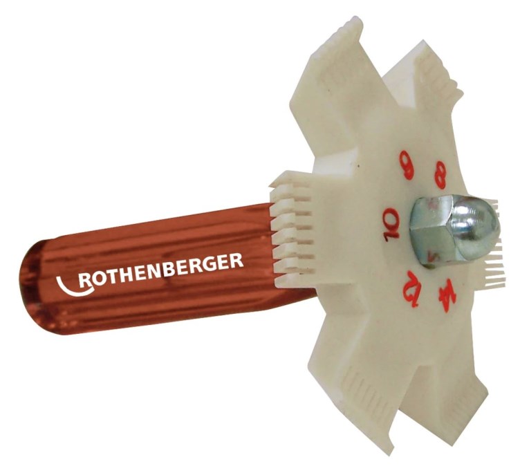 ROTHENBERGER 224500 čistiaci hrebeň na lamely