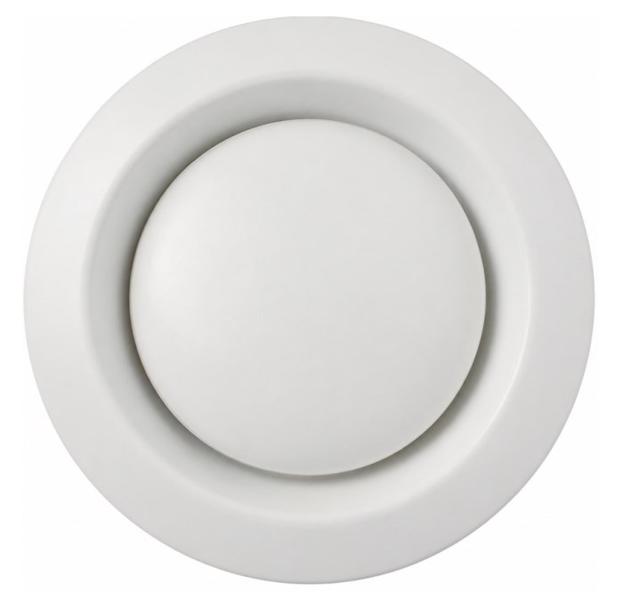 ZEHNDER STC 100/125 tanierový ventil DN100/125, pr.150 mm, odvod vzduchu, plast, biela