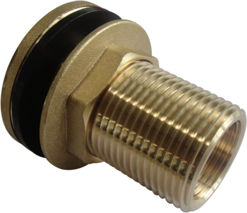 Prechodka k nádrži 1/2"x3/8", mosadz