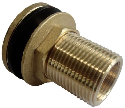 Priechodka k nádrži 5/4"x1", mosadz