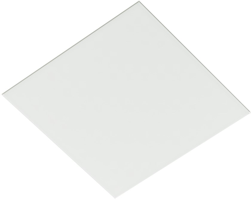LUFTOMET SKY tanierový ventil DN125, 200x200 mm, prívod aj odvod vzduchu, sklo, lesklá biela (sada)