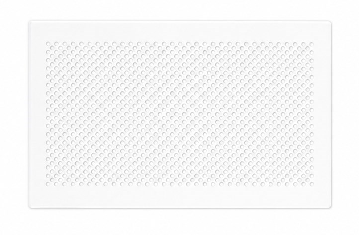 ZEHNDER PISA vetracia mriežka 260x160 mm,pevné lamely, kov, biela