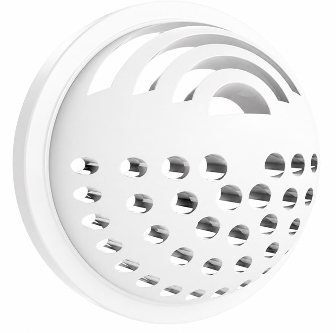 ZEHNDER RENOVENTIL vetracia mriežka pr.104,5 mm, pevné lamely, plast, biela