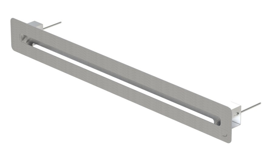 ZEHNDER COMFOGRID LINEA 600 líniová výustka, 636x76, 5 mm, kov, kartáčovaná nerezová oceľ