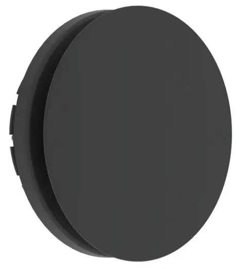 ZEHNDER COMFOVALVE LUNA E125 tanierový ventil DN125, pr.170 mm, odvod vzduchu, plast, čierna