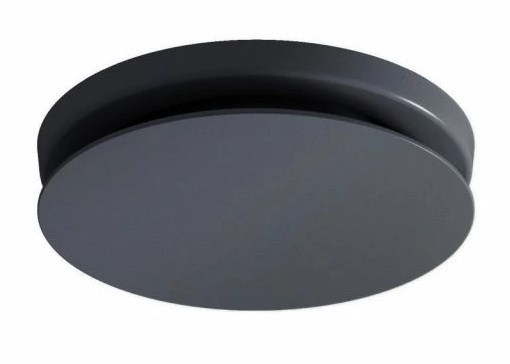 ZEHNDER COMFOVALVE LUNA S125 tanierový ventil DN125, pr.170 mm, prívod vzduchu, plast, čierna