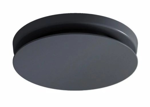 ZEHNDER COMFOVALVE LUNA E125 tanierový ventil DN125, pr.170 mm, s filtrom, odvod vzduchu, plast, čierna